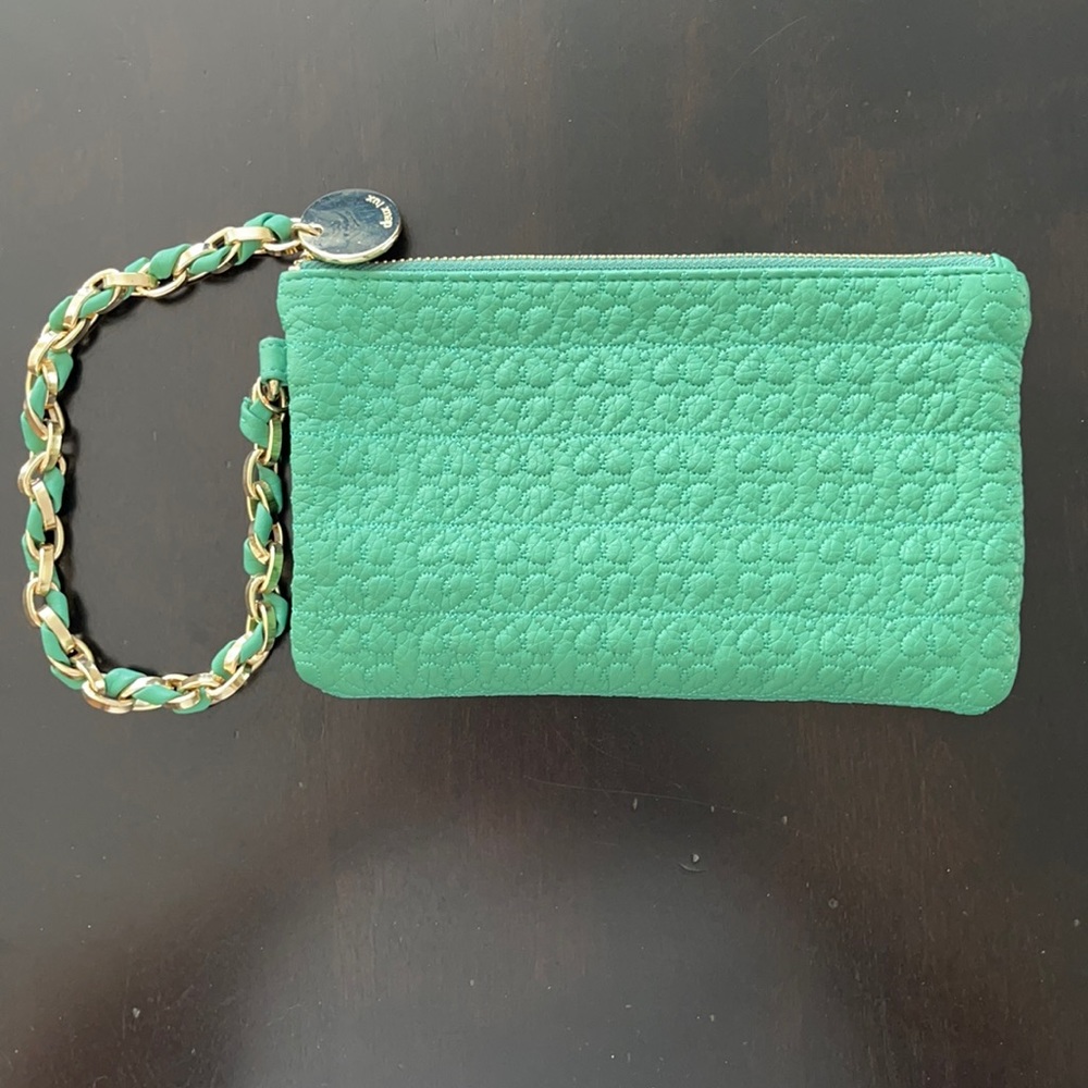 Deux Lux Emerald Green Wristlet